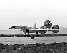 XB-70 / XB-70A Landing w/ Drag Chute Photo Print for Sale