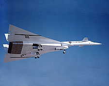 XB-70 / XB-70A Valkyrie on Approach Photo Print for Sale