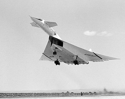 XB-70A During Take-Off Air Force XB-70 Photo Print