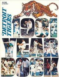 1981 Detroit Tigers Yearbook