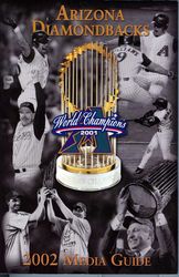 2002 Arizona Diamondbacks Media Guide