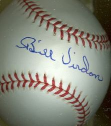BILL VIRDON Autographed Baseball