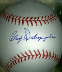 CLAY DALRYMPLE Autographed Baseball