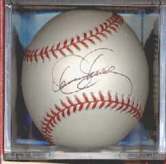 DENNIS ECKERSLEY Autographed Baseball