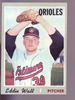 EDDIE WATT Autographed Baseball