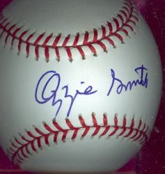 OZZIE SMITH Autographed Baseball
