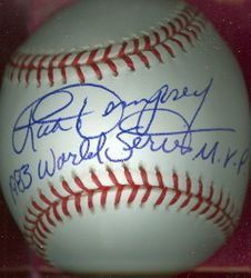 RICK DEMPSEY Autographed Baseball (1983 WS MVP)