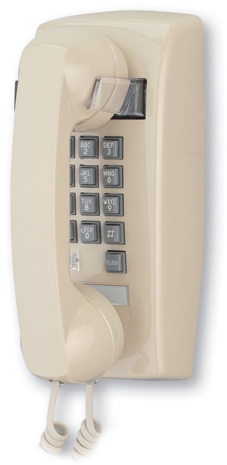 2554 Basic Wall Mount Phone with Flash