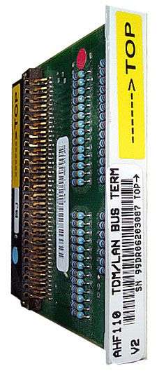 AHF110 TDM/LAN Bus Terminator