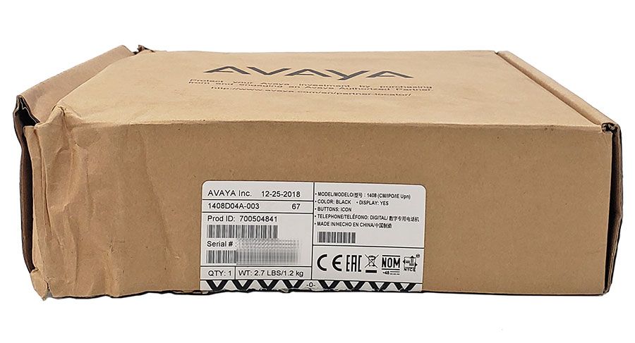 Avaya 1408 Digital Telephone Global (700504841) Ugly Box