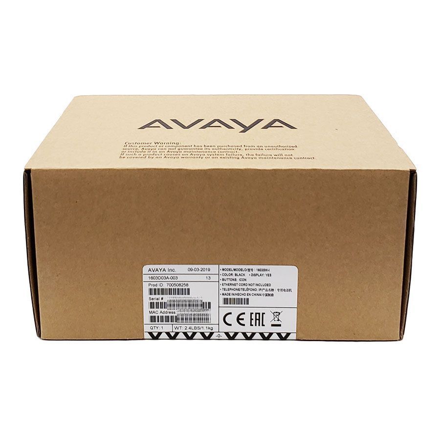 Avaya 1603SW-I Global IP Phone (700508258)