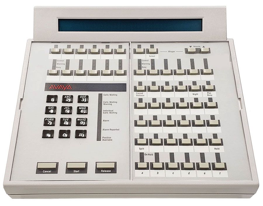 Avaya 302C Attendant Display Console (107797599) White