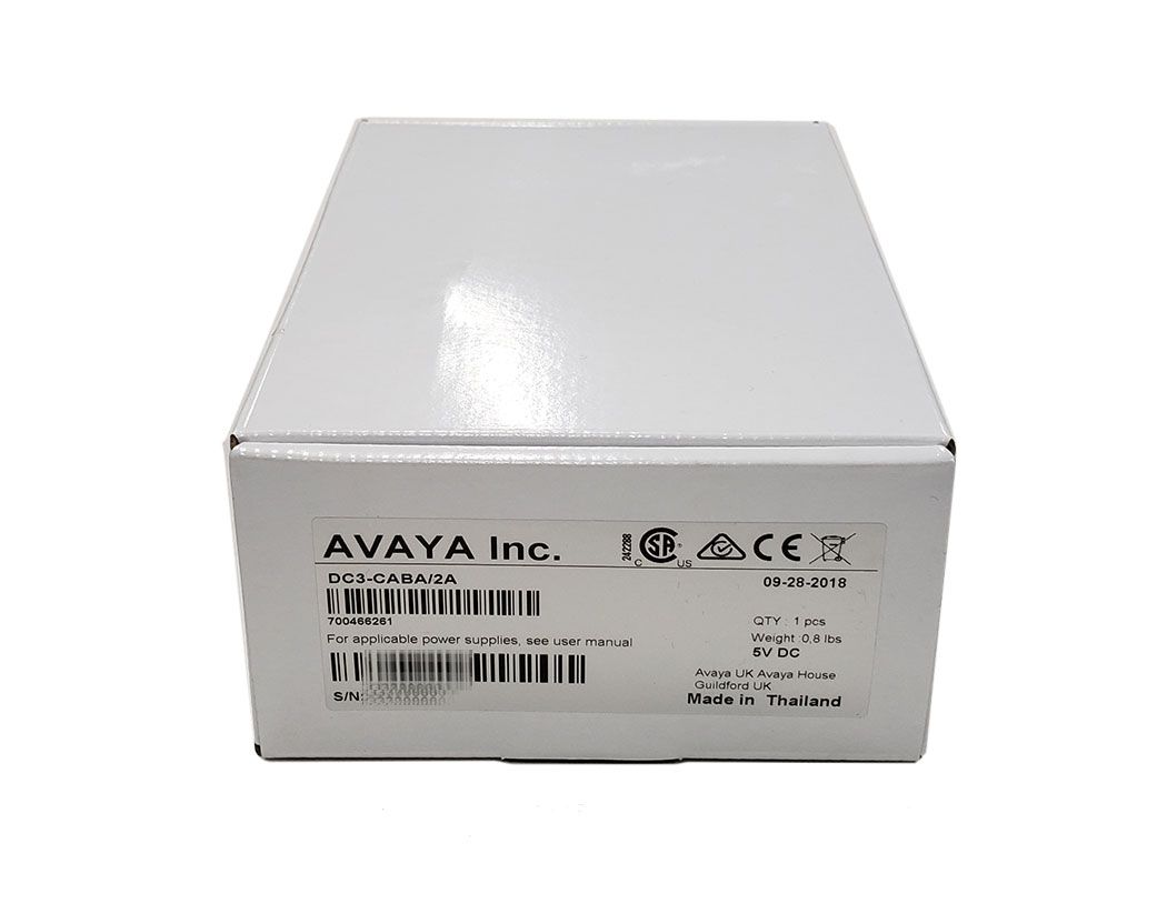 Avaya 3720/3725/3730/3735 Basic Charger (700466261)