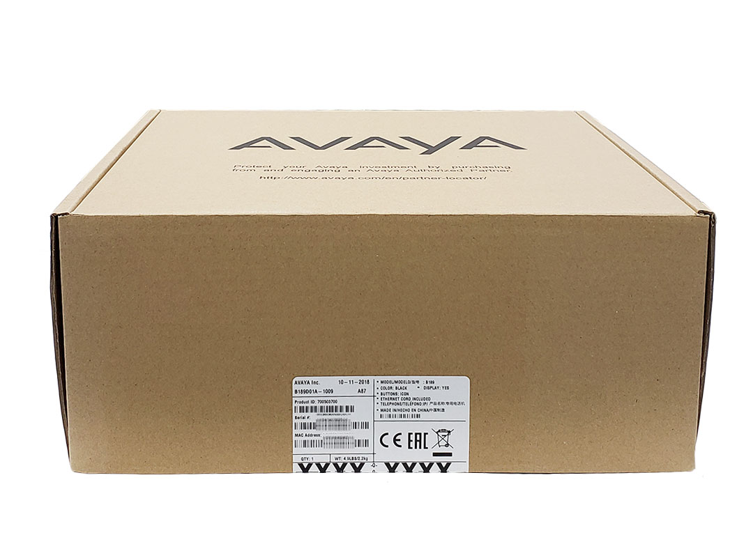 Sip Phone Avaya B189 H.323 Conference Phone - New Open Box For Avaya ...