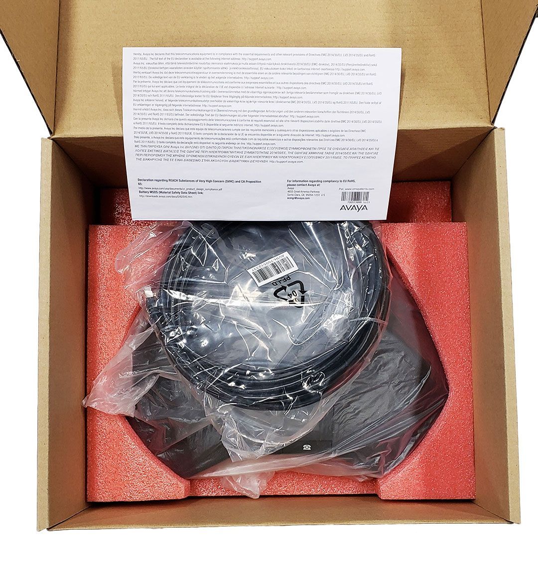 Sip Phone Avaya B189 H.323 Conference Phone - New Open Box For Avaya ...