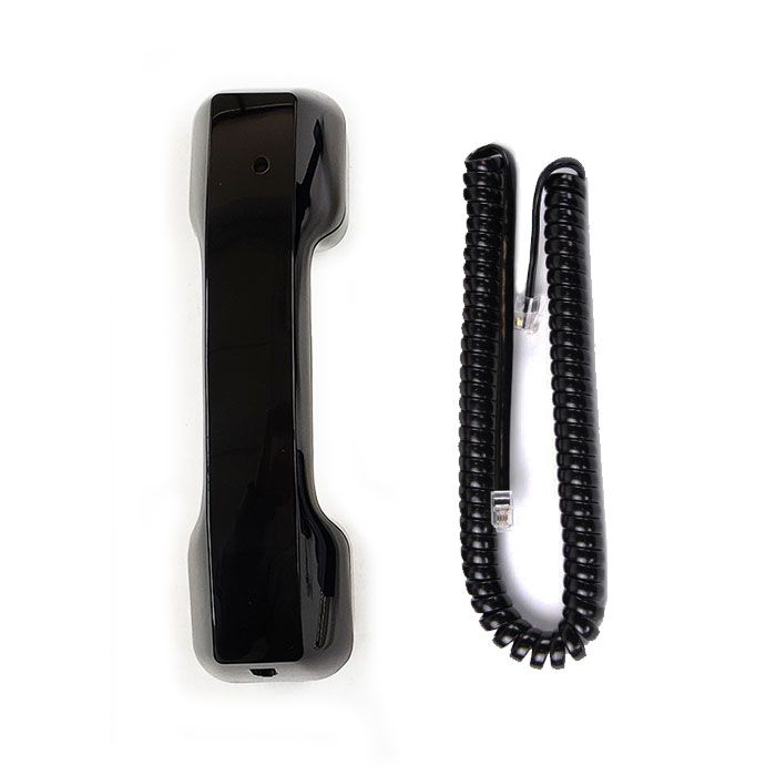 Avaya Callmaster and 302 Console Handset and Cradle Kit - Black