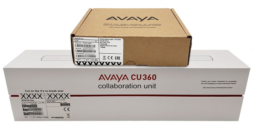 Avaya Collaboration Unit CU360 and Avaya B109 Huddle Room Bundle (700513892, 700514009)