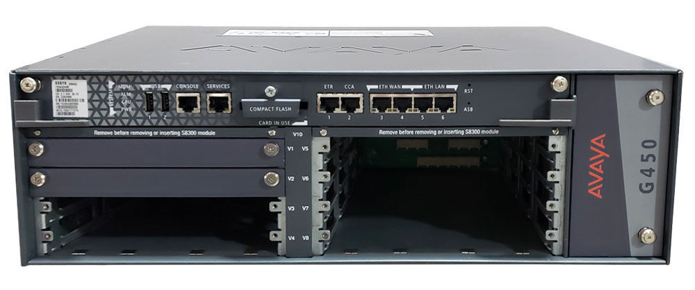 Avaya G450 MP160 Media Gateway w/Dual Power (700506956)