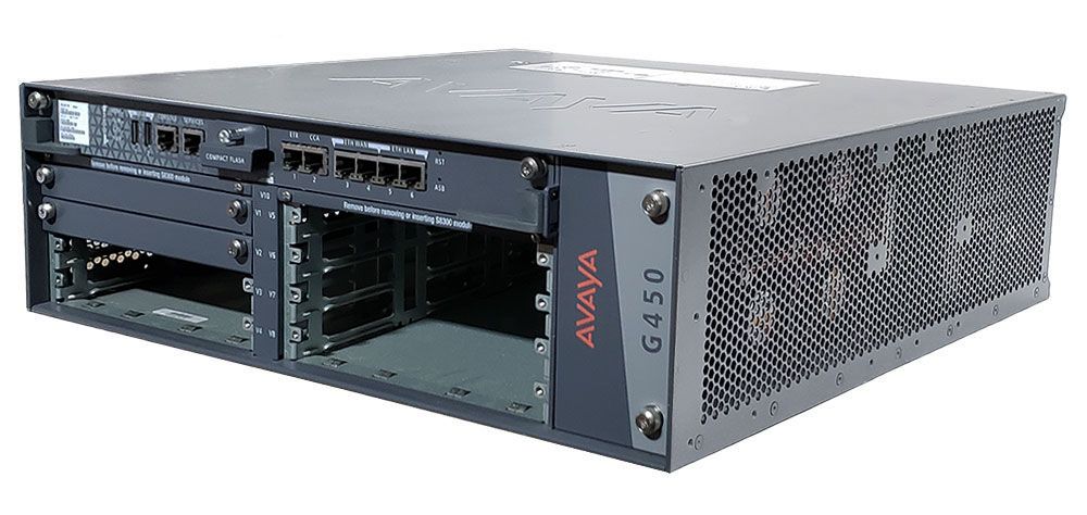 Avaya G450 MP80 Media Gateway w/Power (700407802, 700459456)