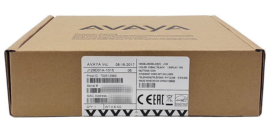 Avaya J129 3PCC IP Phone (700512969, 700513639)