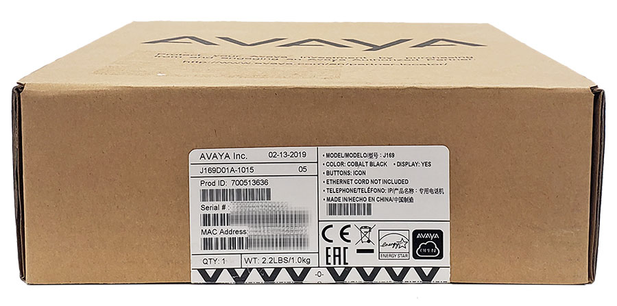 Avaya J169 3PCC IP Phone (700513636)