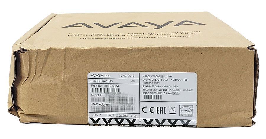 Avaya J169 IP Phone (700513634) Ugly Box