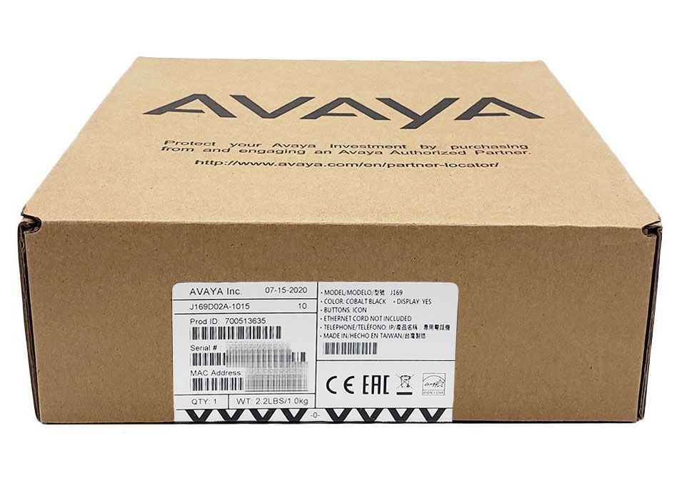 Avaya J169 IP Phone TAA (700513635)