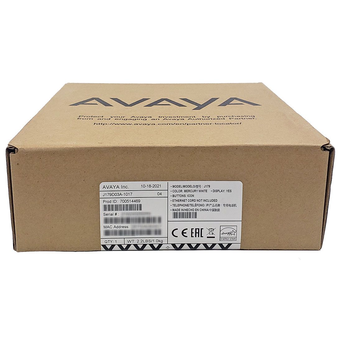 Avaya J179 IP Phone White (700514469)