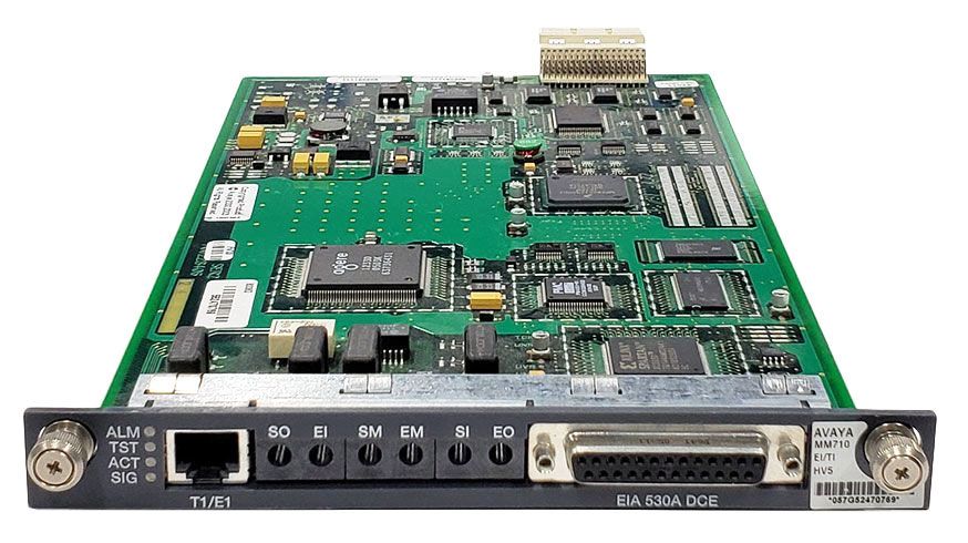 Avaya MM710 T1/E1 Media Module (700394737)