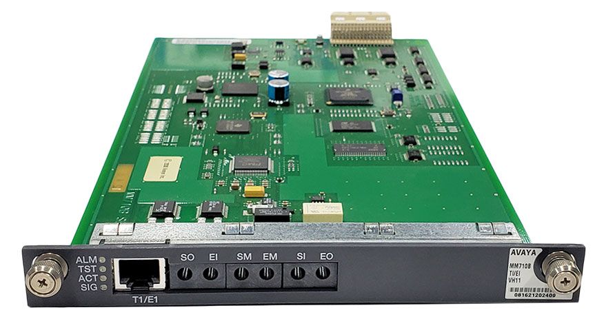 Avaya MM710B T1/E1 Media Module (700466634, 700439250)