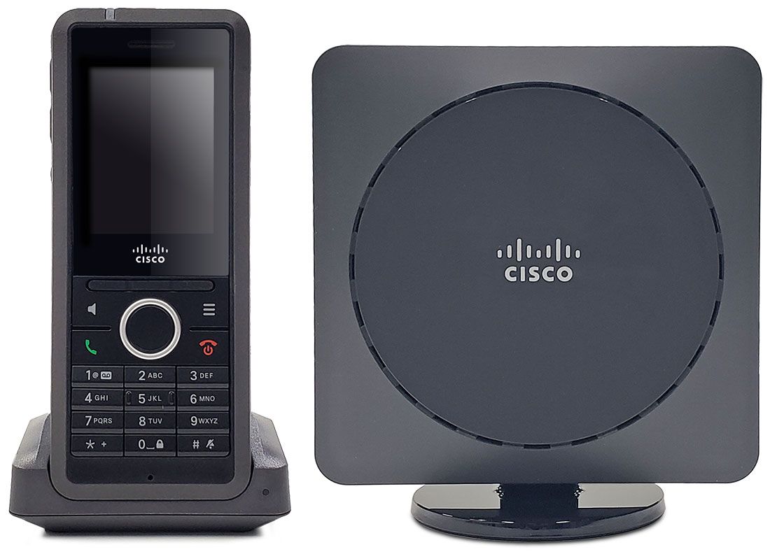 Cisco 6825 IP DECT Bundle with Multi-Cell Base Station (CP-6825-3PC-BUN-NA)
