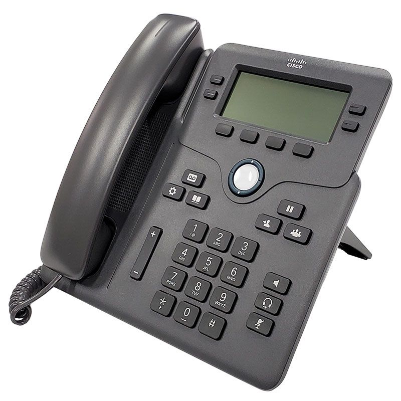 Cisco 6841 IP Phone with Multiplatform Firmware and Power (CP-6841-3PW-NA-K9=)