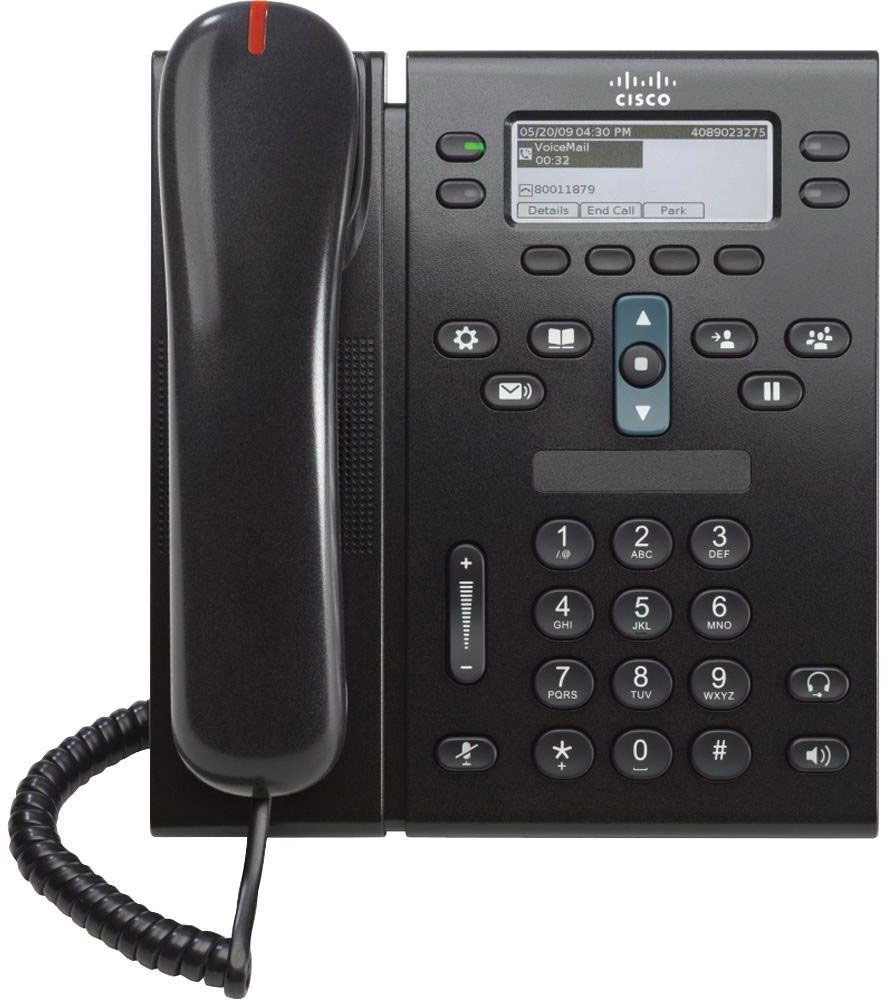 Cisco 6945 IP Phone w/Slimline Handset (CP-6945-CL-K9=)