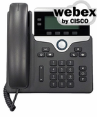 Cisco 7800 Series IP Phones with Multiplatform Firmware (3PCC) Compatible with Cisco WebEx