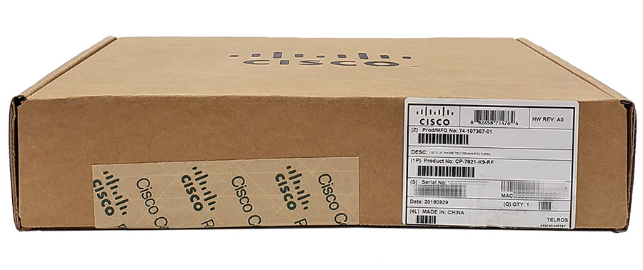 Cisco 7821 IP Phone (CP-7821-K9-RF) Cisco Refresh