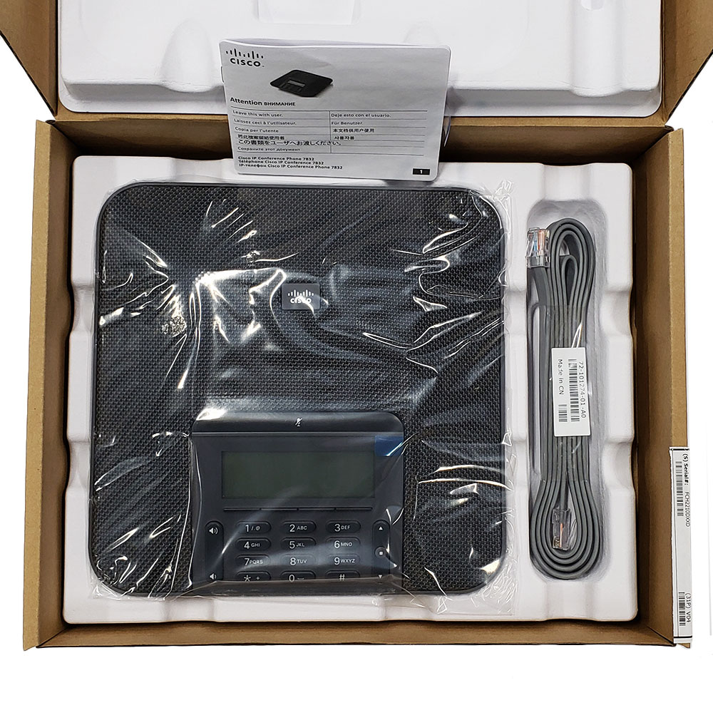 その他 Cisco IP Conference Phone 7832 Amazon.com: CISCO IP Conference Phone 7832 with
