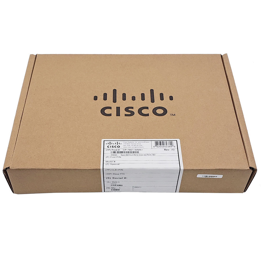 Cisco 7861 Wall Mount Kit (CP-7861-WMK=)