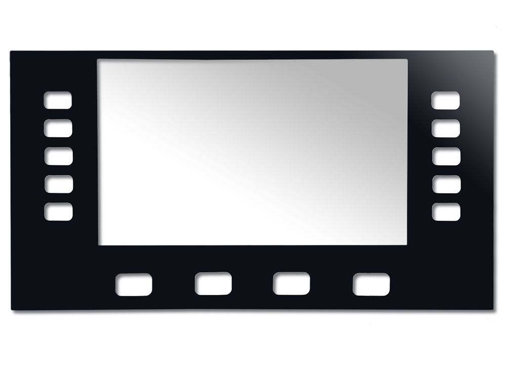 Cisco 8800 Display Faceplate (Bezel w/Lens)