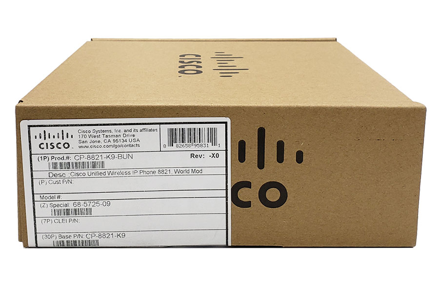 Cisco 8821 Wireless IP Phone w/Battery and Power Supply (CP