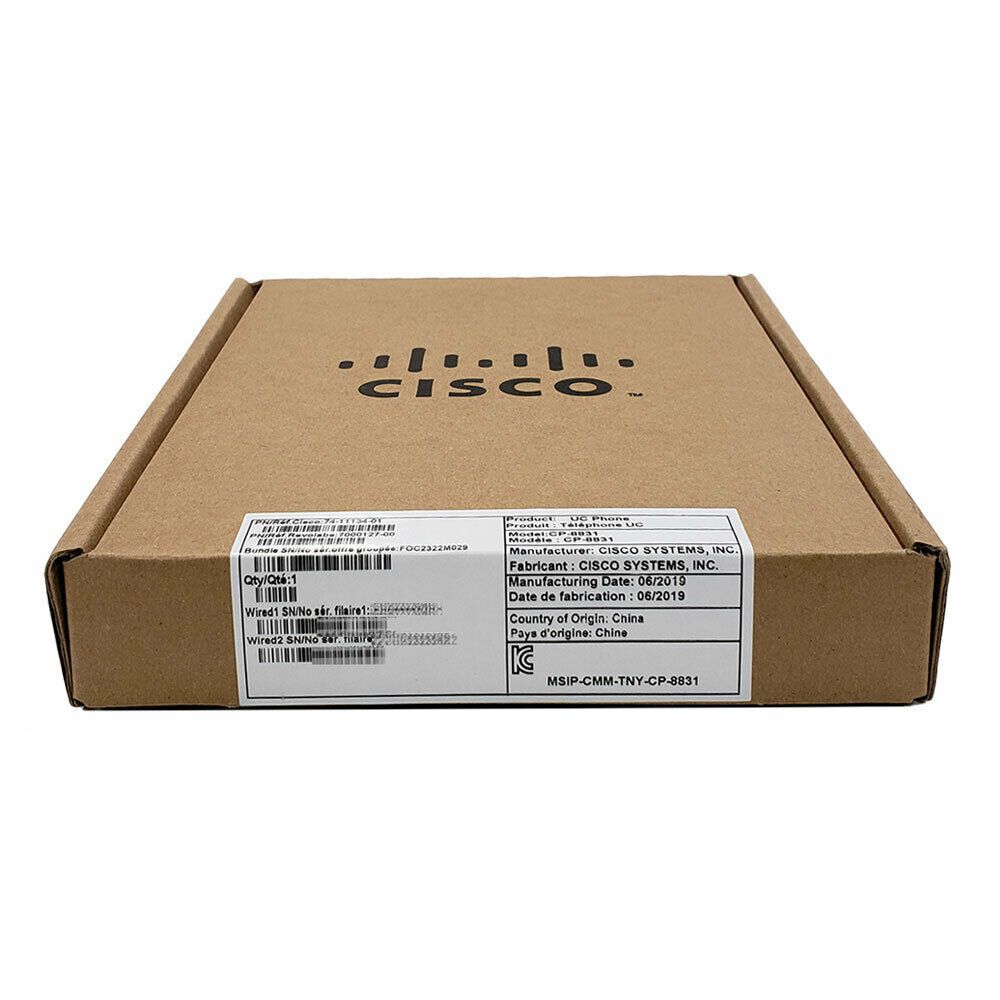 Cisco 8831 Wired Microphone Kit (CP-MIC-WIRED-S=)
