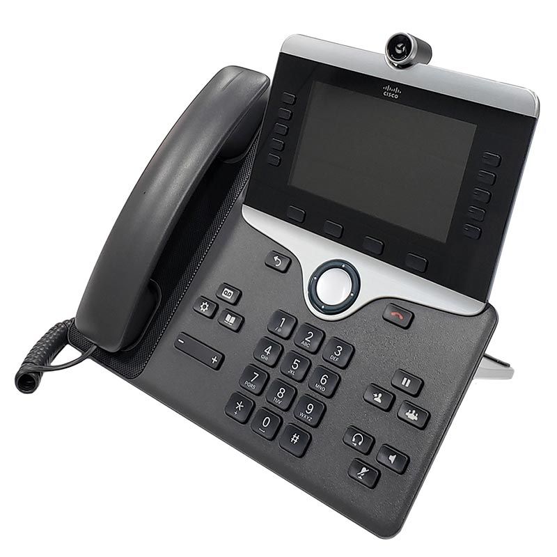 Cisco 8845 IP Phone with Multiplatform Firmware and Power Cube 4 (CP-8845-3PW-NA-K9=)