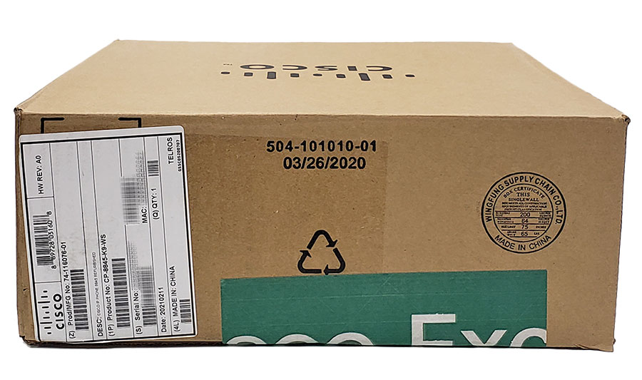 Cisco 8845 IP Phone (CP-8845-K9-WS) Cisco Excess