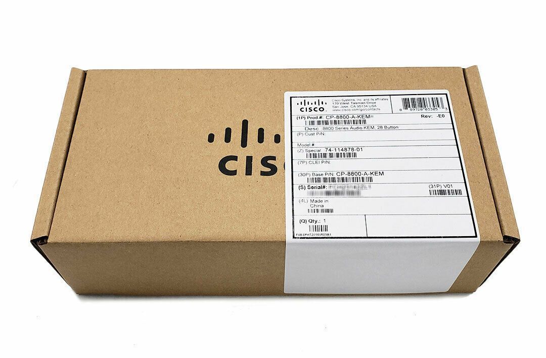 Cisco 8851/8861 Key Expansion Module (CP-8800-A-KEM=)