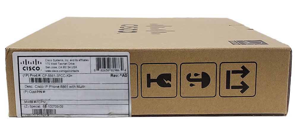 Cisco 8861 IP Phone with Multiplatform Firmware (CP-8861-3PCC-K9=)