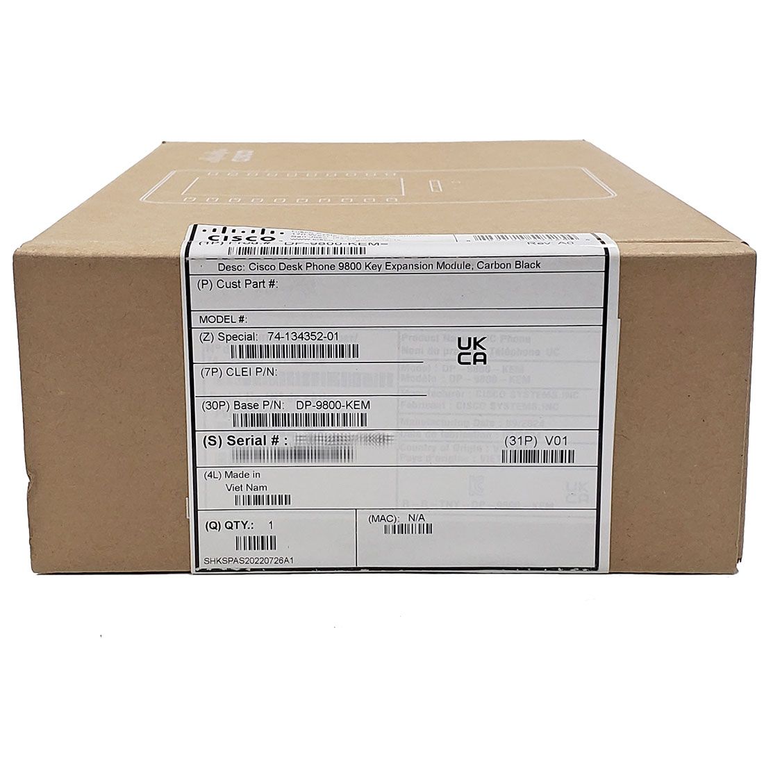 Cisco 9800 Key Expansion Module (DP-9800-KEM=)