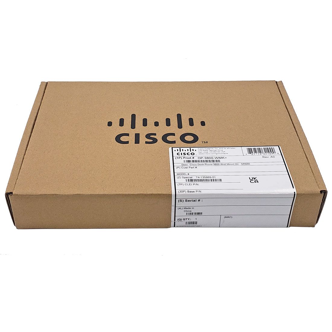 Cisco 9800 Series Wall Mount Kit (DP-9800-WMK=)