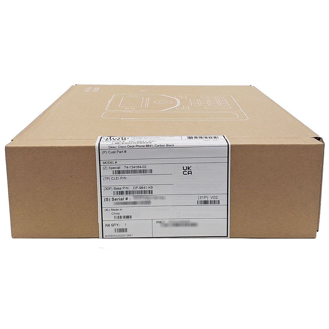 Cisco 9841 IP Phone (DP-9841-K9=)