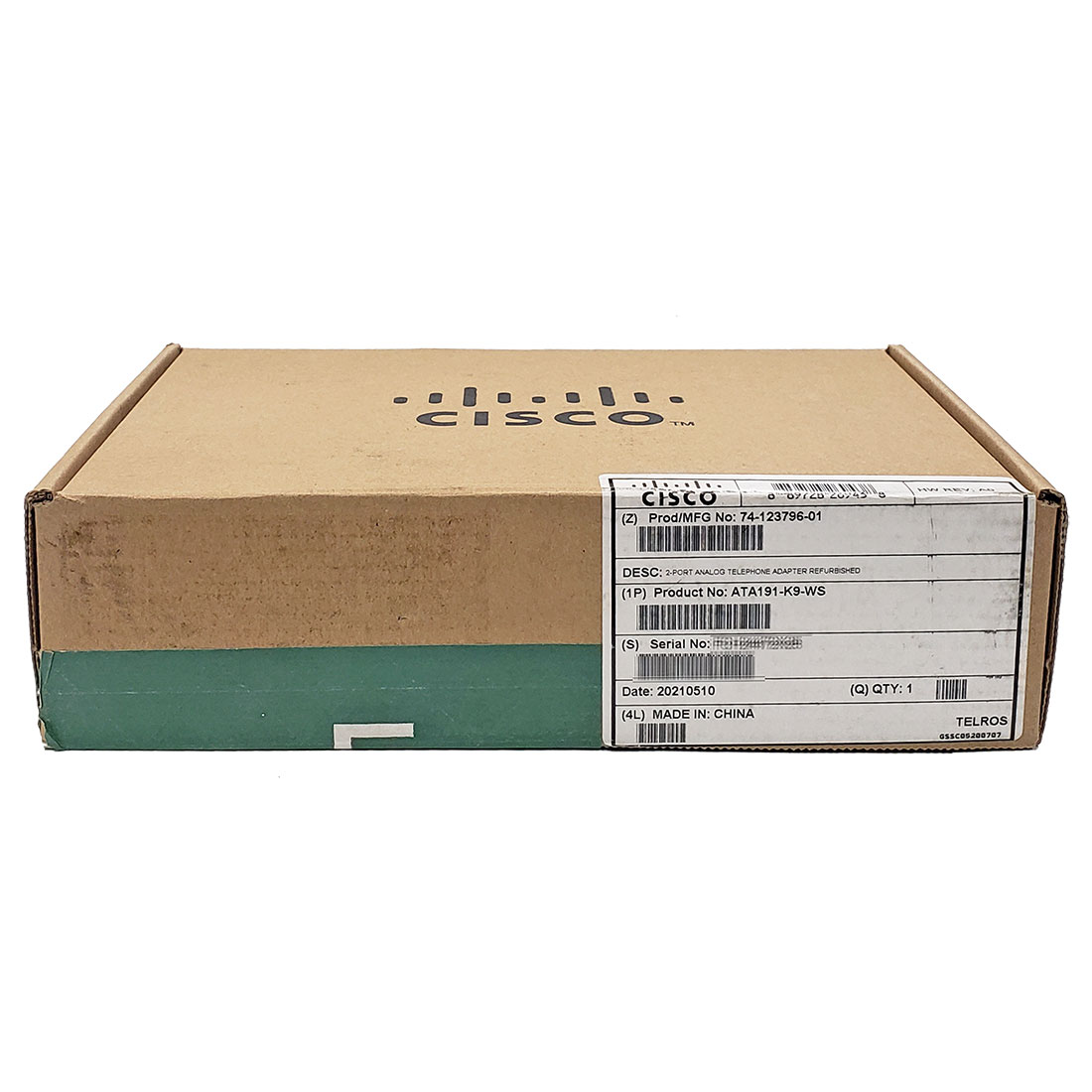 Cisco ATA191 for Cisco Call Control (ATA191-K9-WS) Cisco Excess