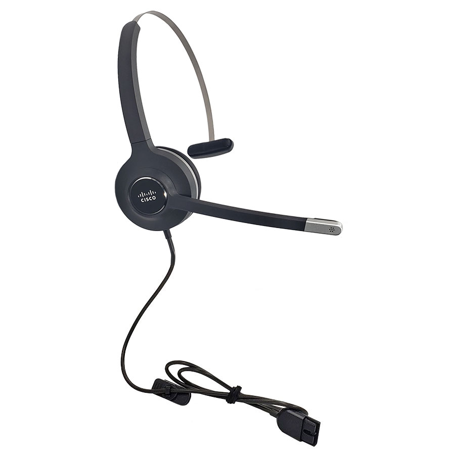 Cisco Headset 531 - Wired, Single, w/USB (CP-HS-W-531-USBA=)