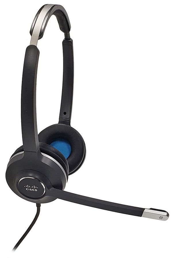 Cisco Headset 532 - Wired, Dual, w/USB (CP-HS-W-532-USBA=)